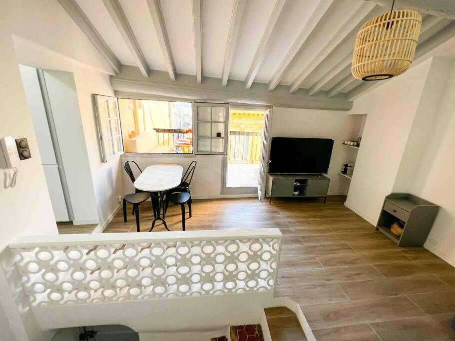 Beautiful Top Floor & Terrasse Nizza Exterior foto